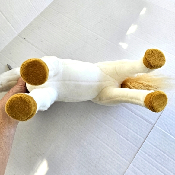 Harry Potter Wizarding World plush unicorn posable legs toy white - Picture 10 of 16